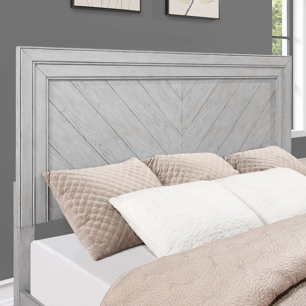 Montana King Bed, Gray. Picture 8