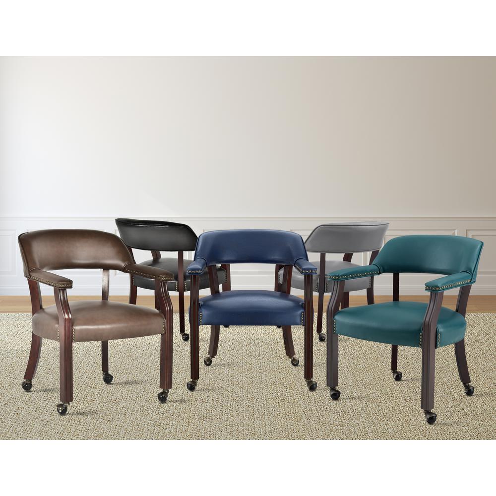 Tournament Arm Chair with casters. Picture 7