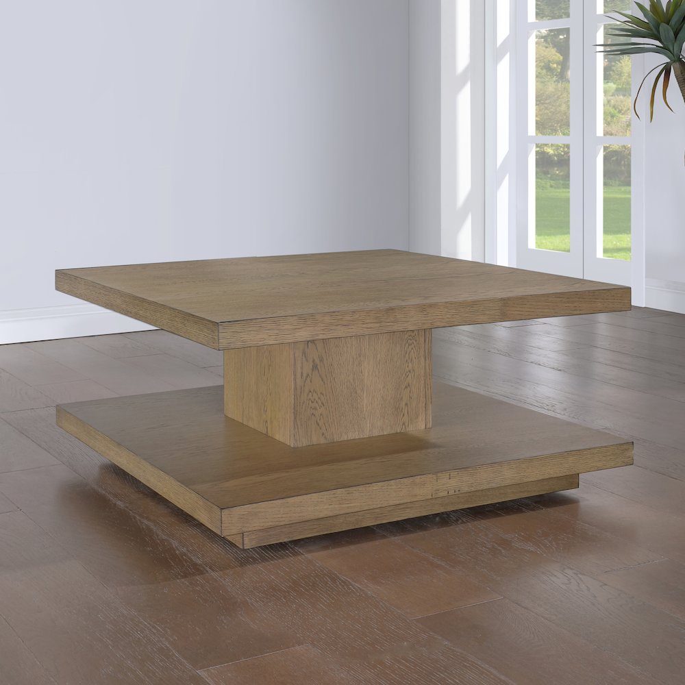Canyon Cocktail Table, Brown. Picture 8