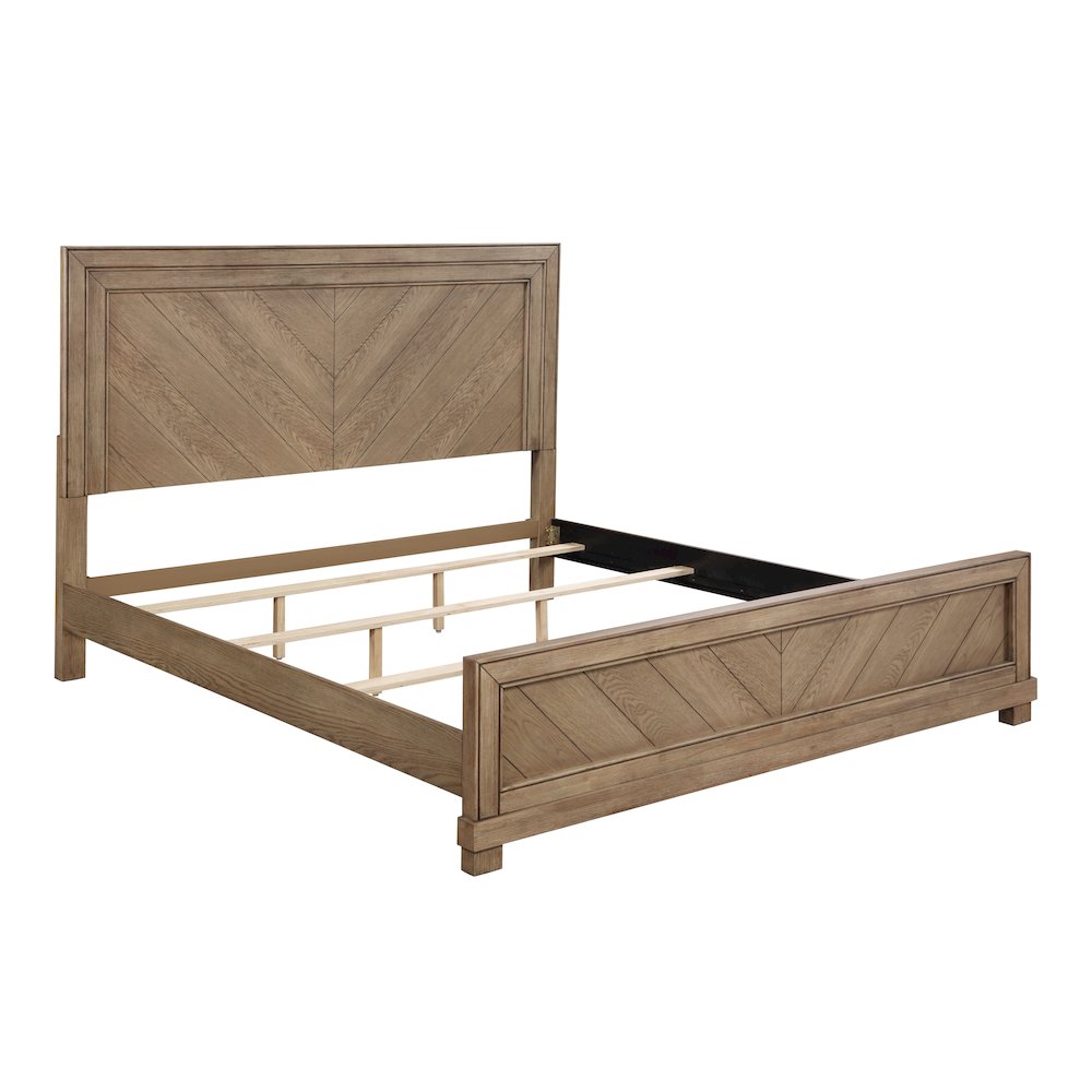 Montana Queen Bed, Sand. Picture 2