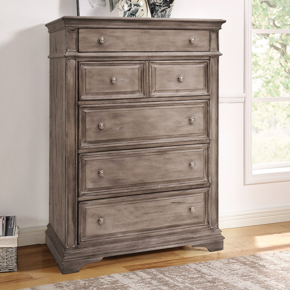 Highland Park Chest Waxed Driftwood. Picture 3