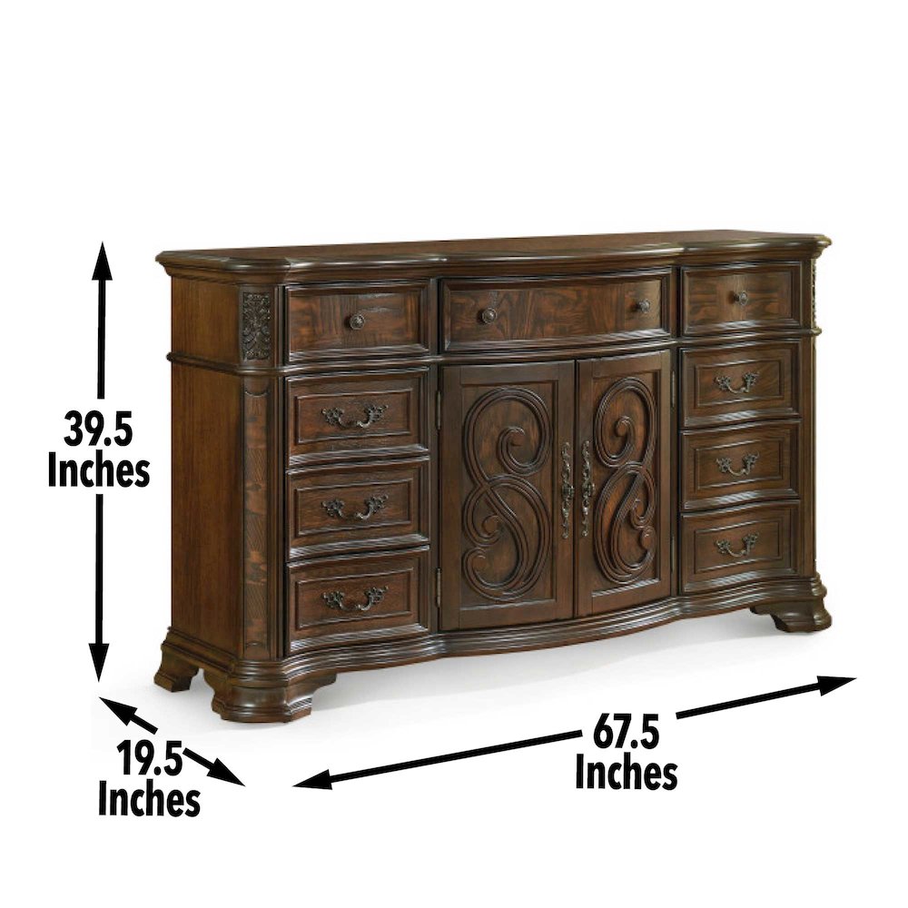 Royale Dresser and Mirror. Picture 11