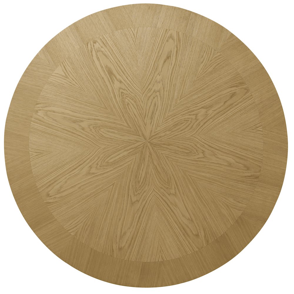 Rylie Dining Table with Game Top & 4 Captains Chairs, Natural Finish. Picture 8