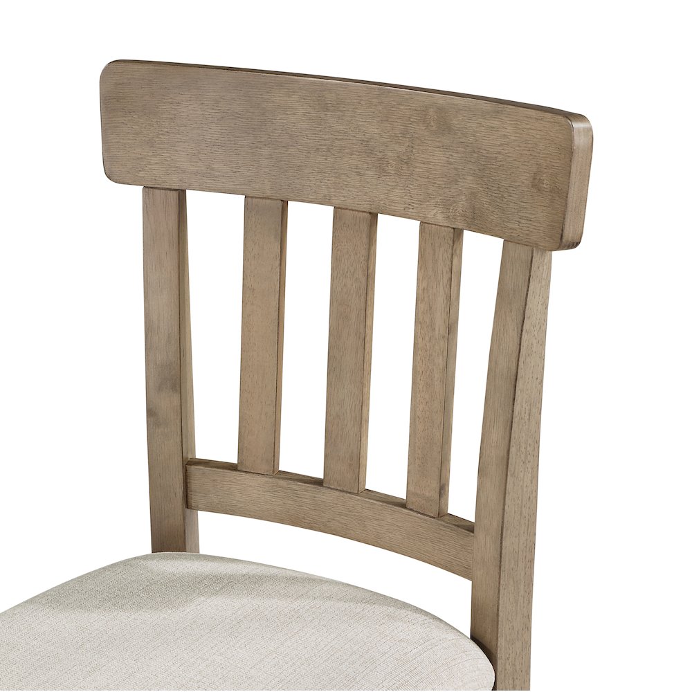 Napa 7-Piece Counter Dining Set, Sand. Picture 9