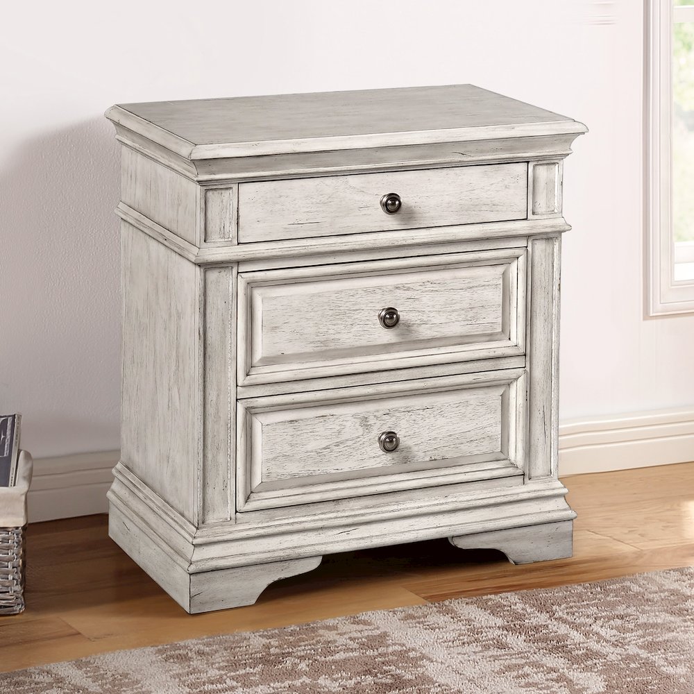 Highland Park King 4PC White. Picture 7