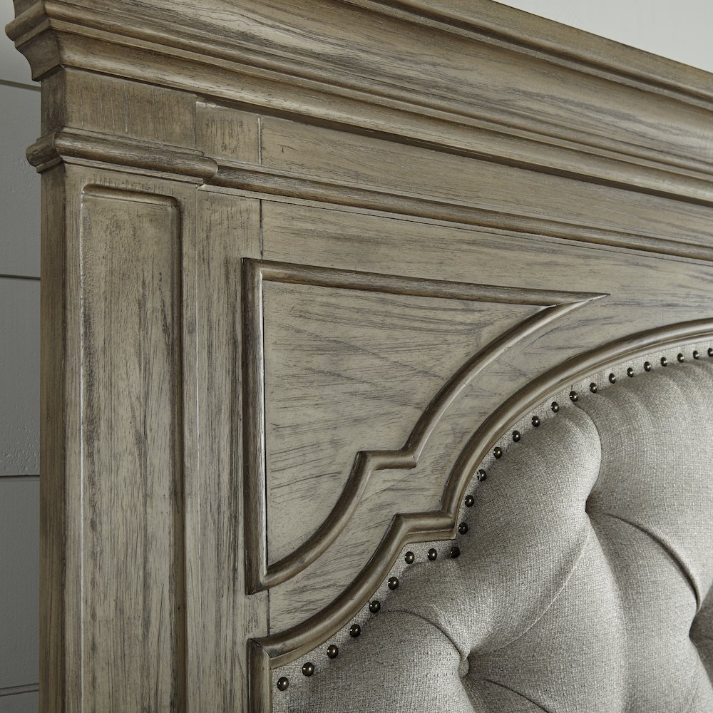Highland Park Queen Bed - Driftwood. Picture 6