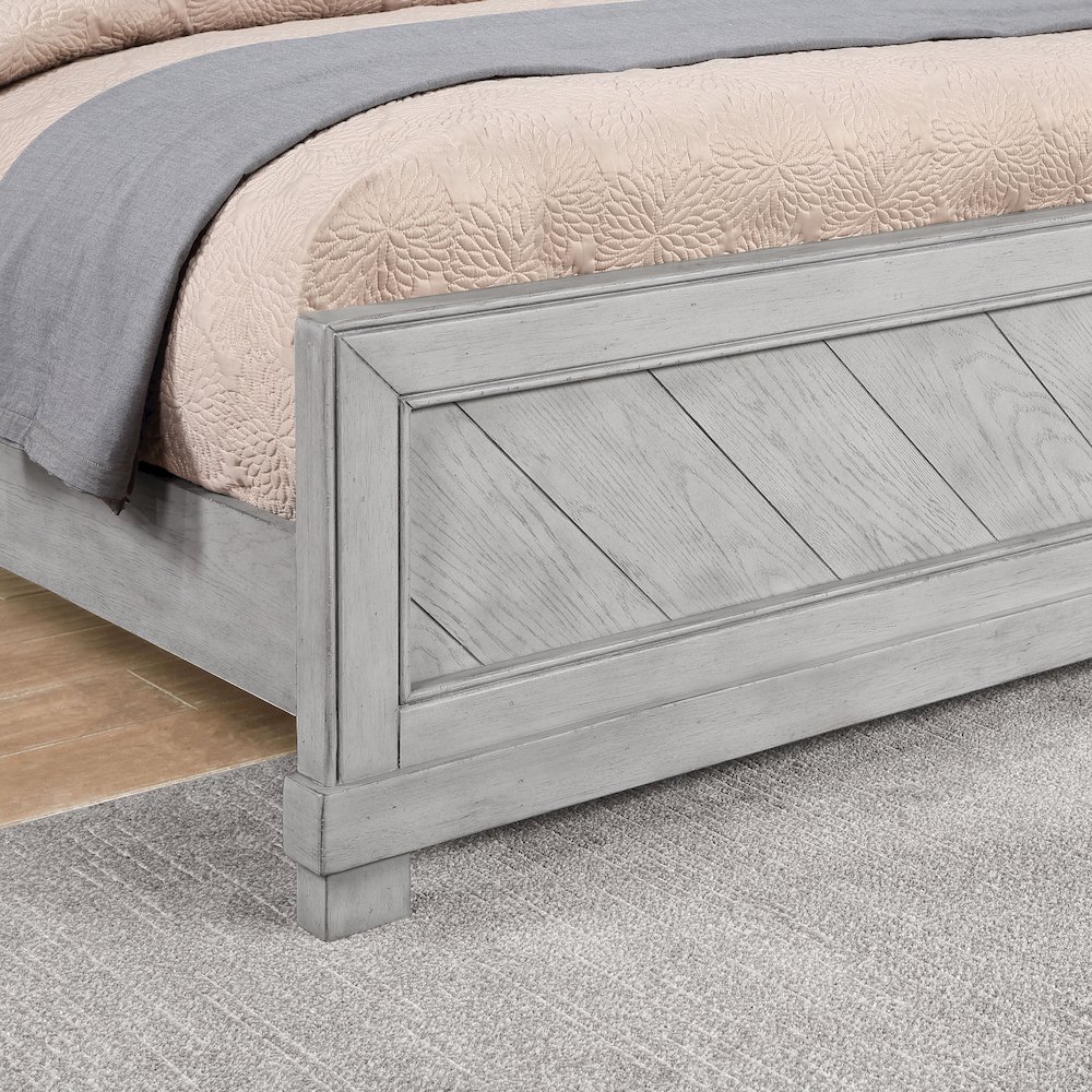 Montana King Bed, Gray. Picture 10