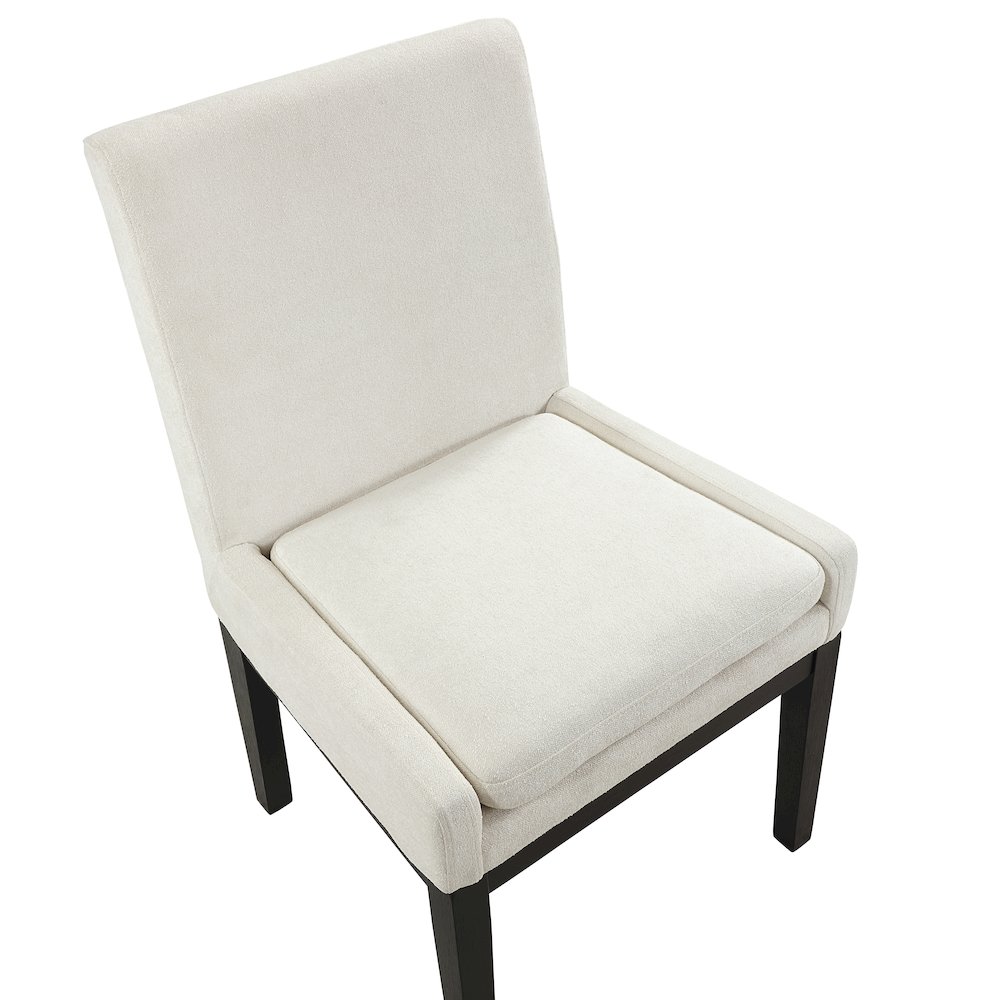 Aubrey Black Upholstered Side Chair. Picture 4