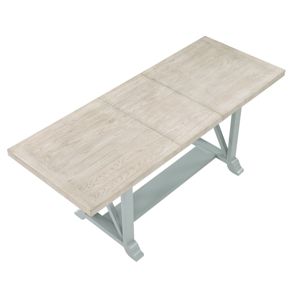 Darcy Green Counter Table. Picture 7