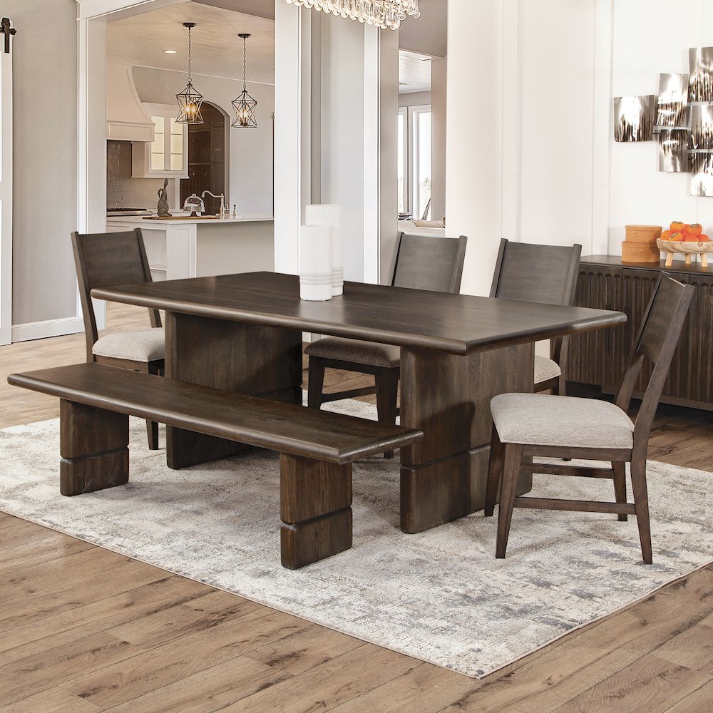 Norvell 6pcs Dining Set (T+4S+1BN). Picture 5