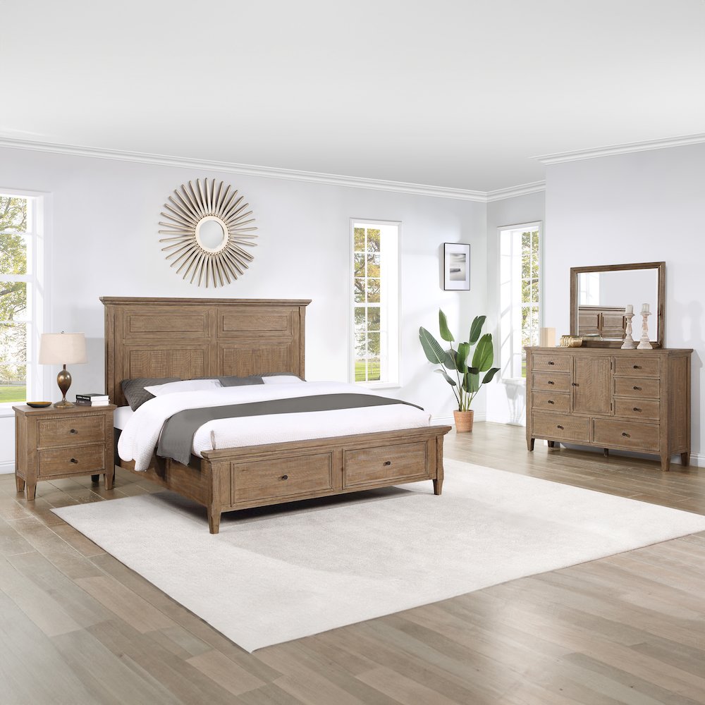 Riverdale 4-Piece Queen Storage Bedroom Set. Picture 5