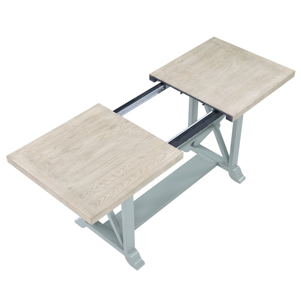 Darcy Green Counter Table. Picture 8