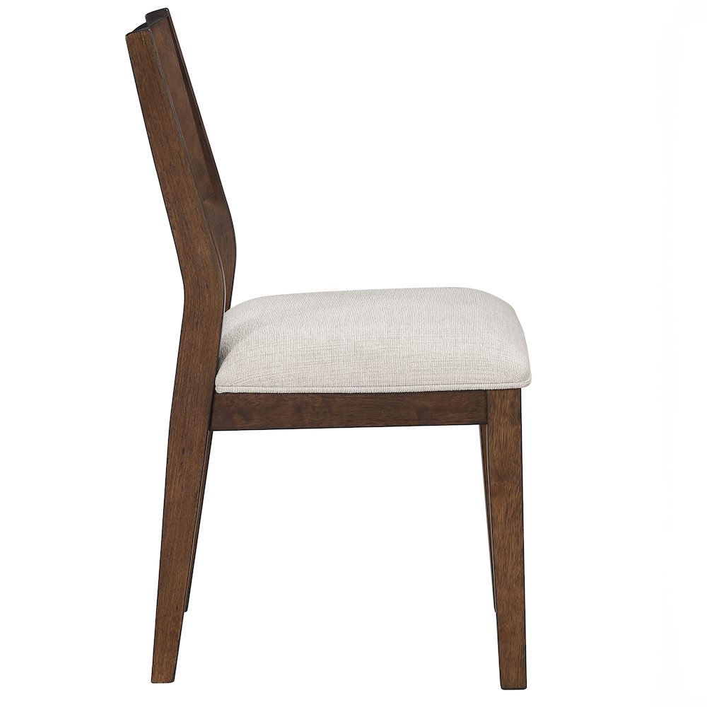 Canton 72" Solid Wood Dining Table, 6 Side Chairs. Picture 3