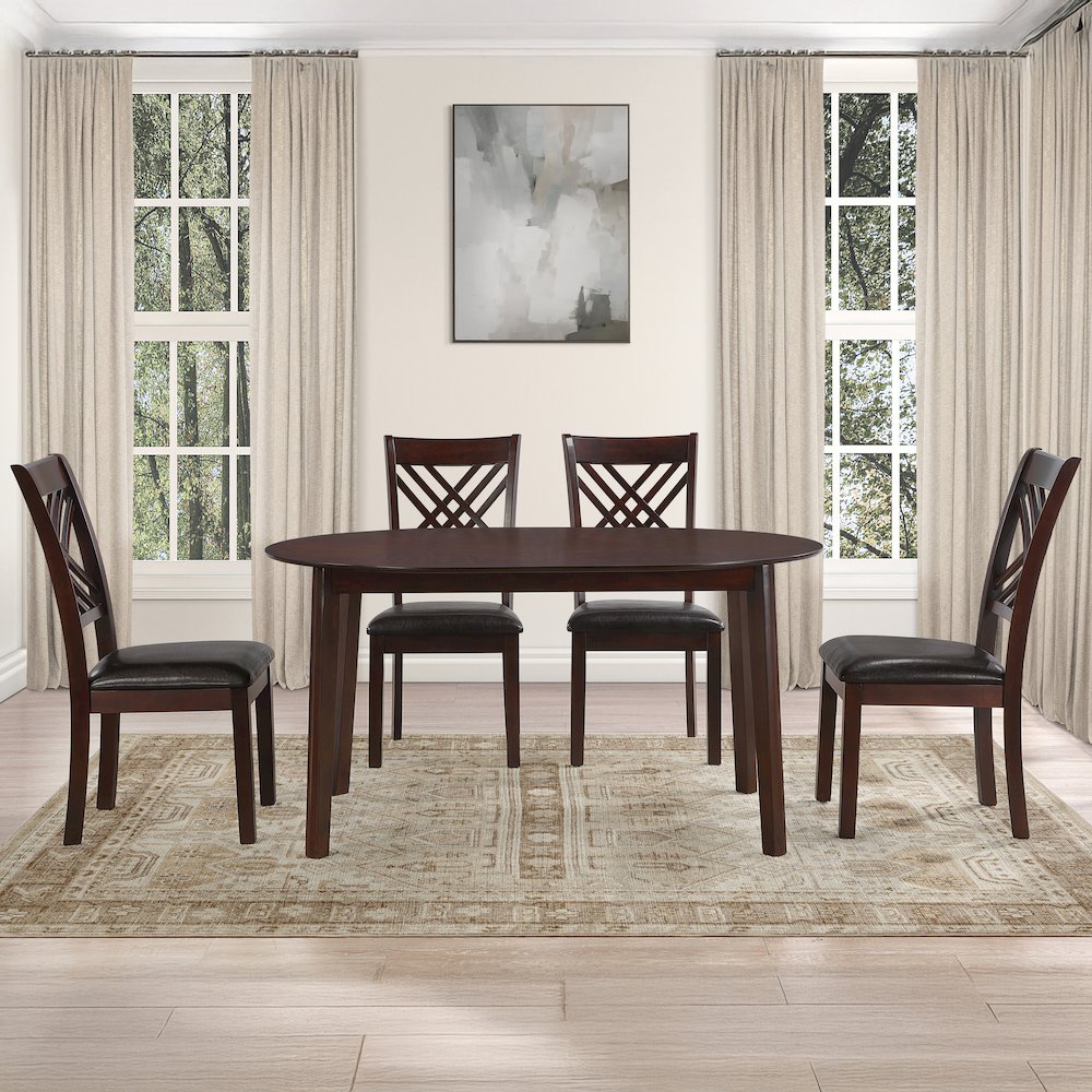 Adrian Oval Table. Picture 5