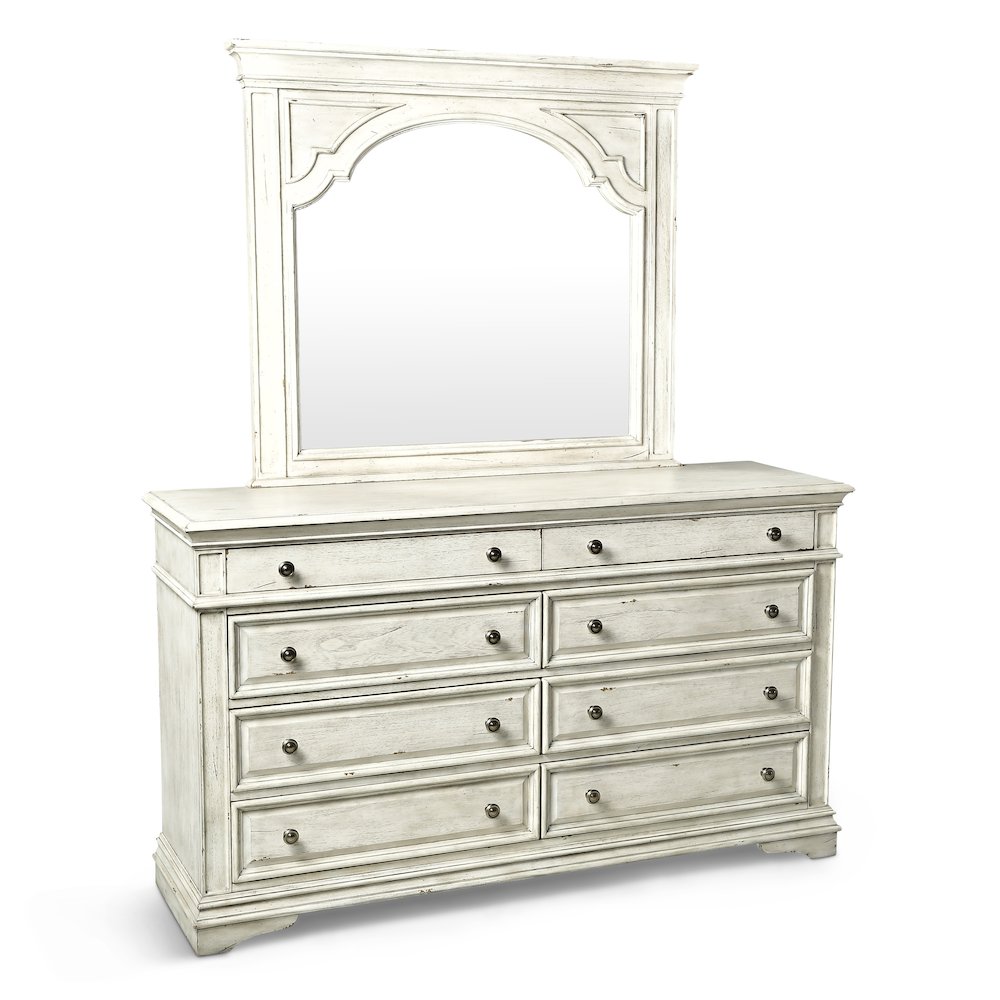 Highland Park King 4PC White. Picture 3