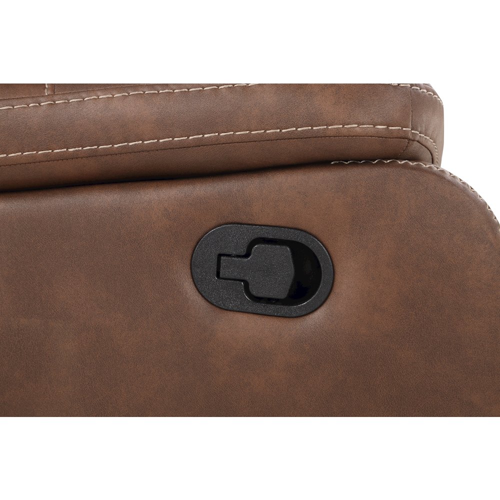 Katrine Brown Manual Sofa. Picture 8