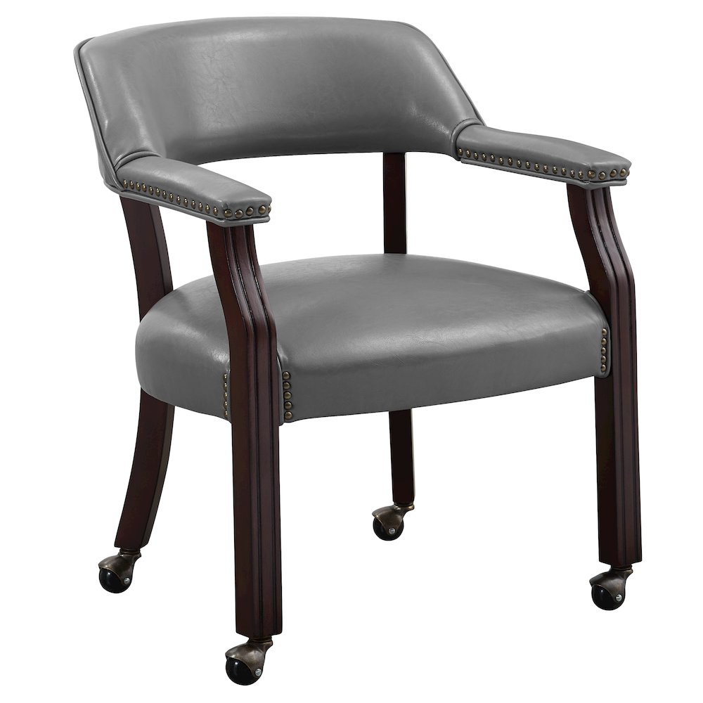 Tournament Arm Chair w/Casters. Picture 4