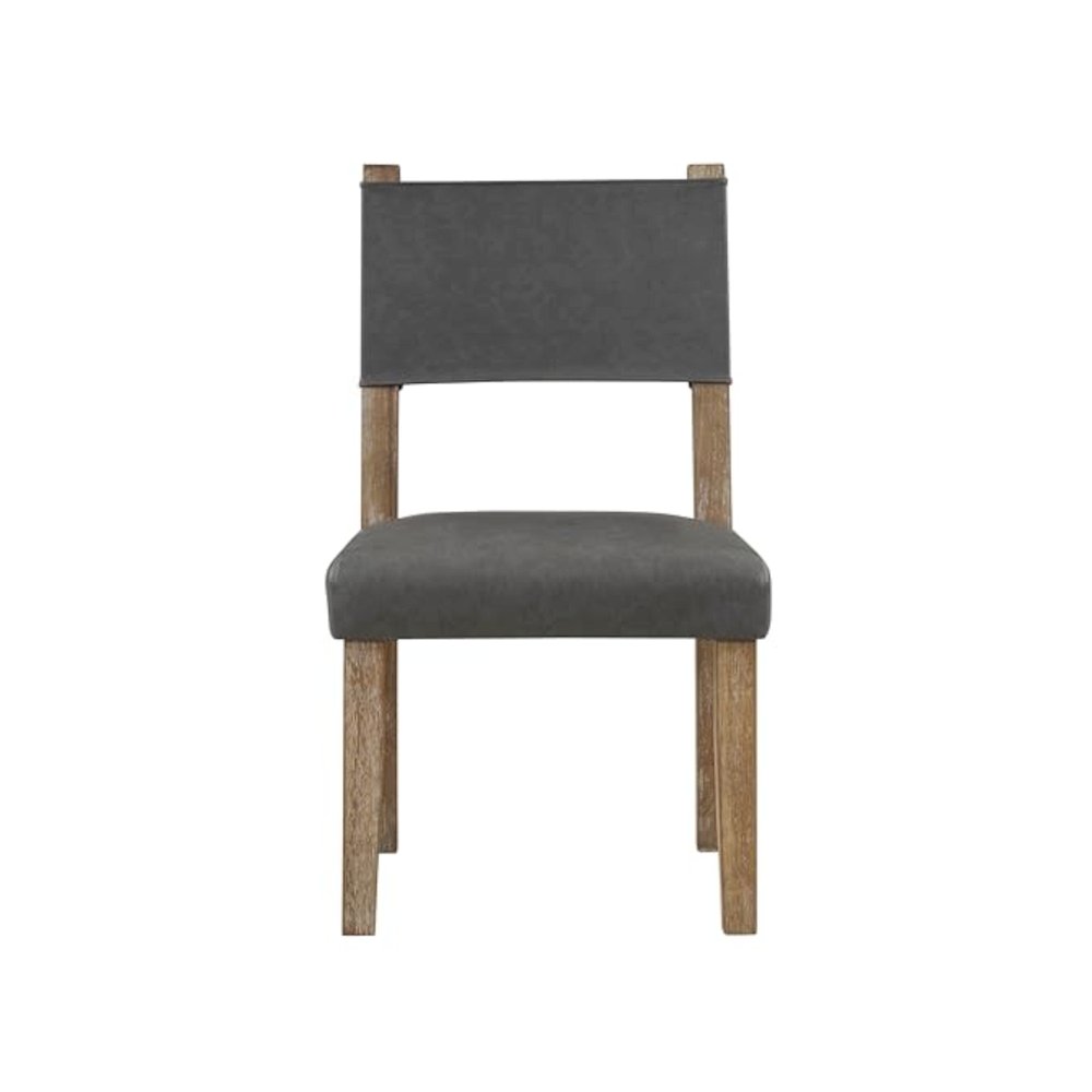 Aubrey Side Chair, Waxed Driftwood finish with. Picture 4
