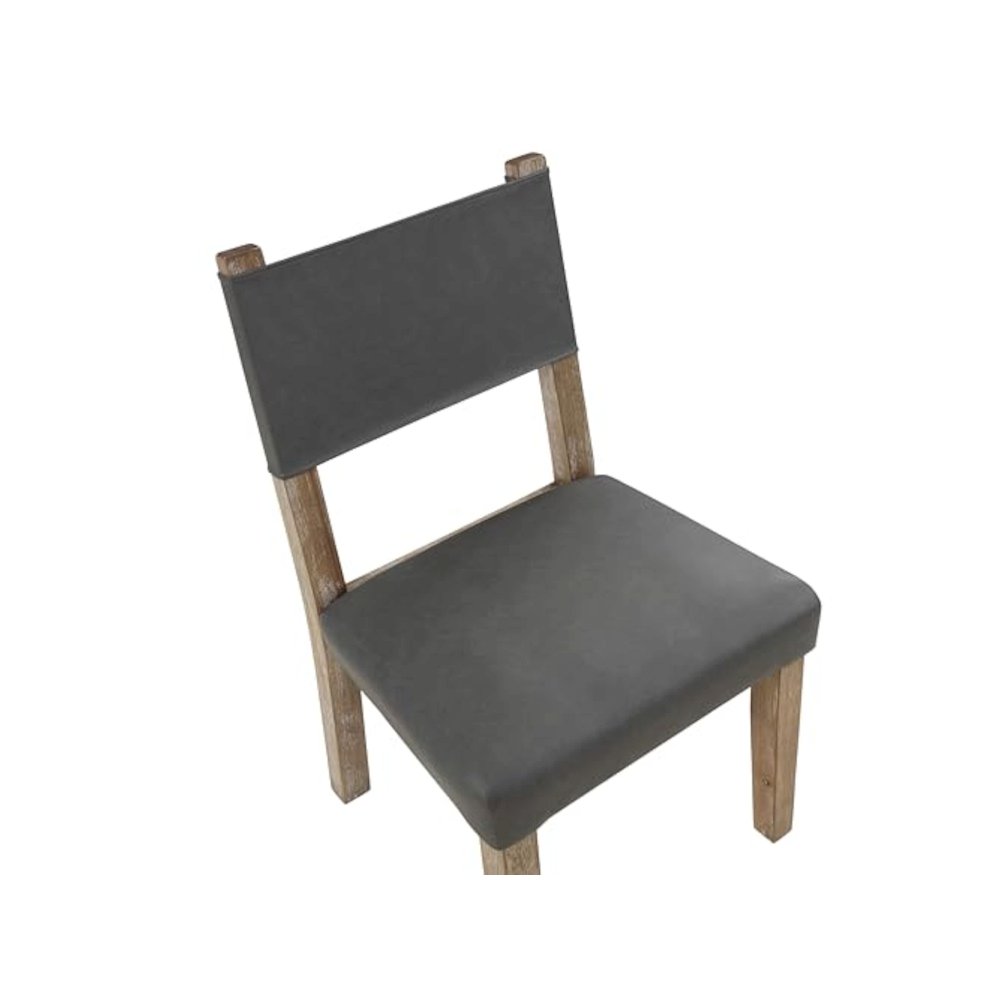 Aubrey Side Chair, Waxed Driftwood finish with. Picture 8
