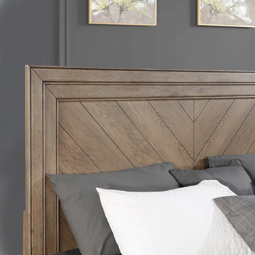 Montana Queen Bed, Sand. Picture 8
