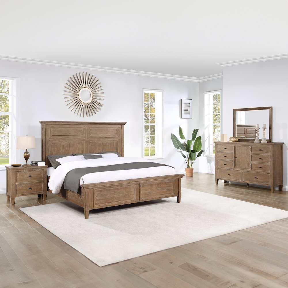Riverdale King Panel Bed. Picture 7