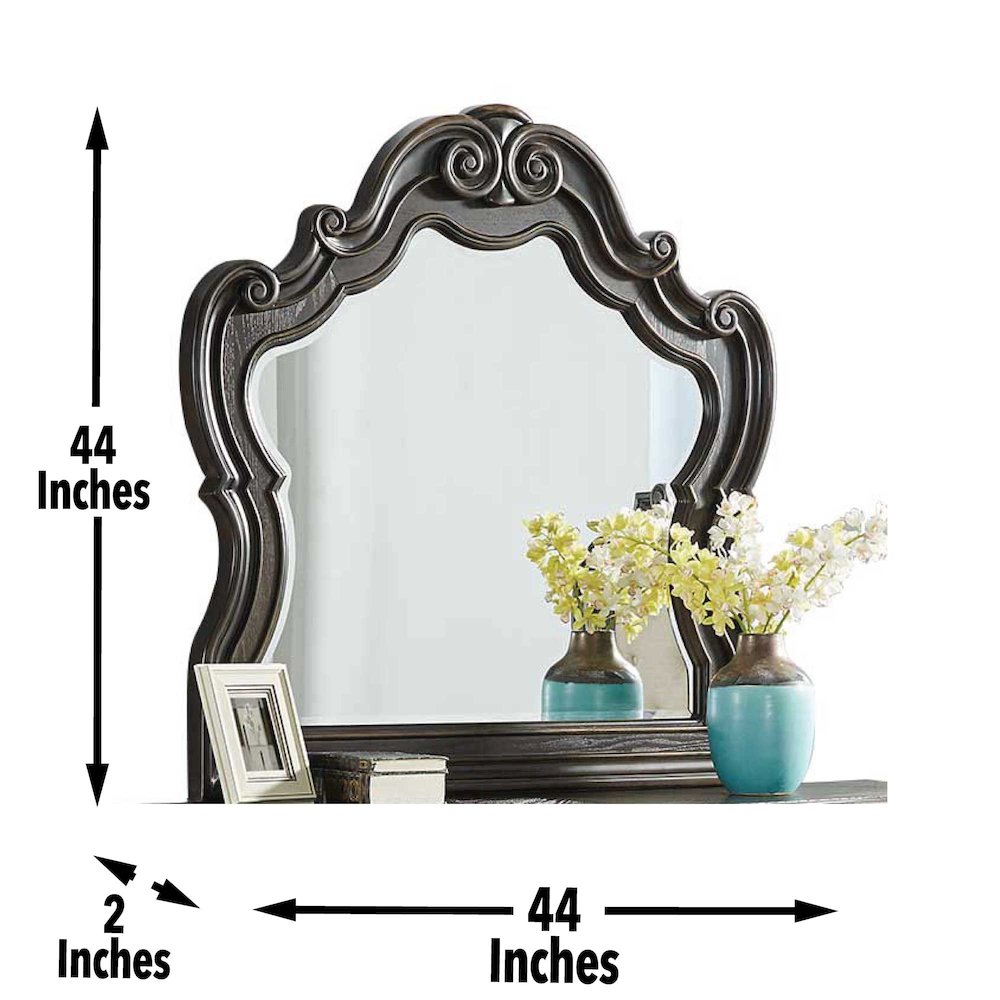 Rhapsody King 6pc Bedroom Set. Picture 13