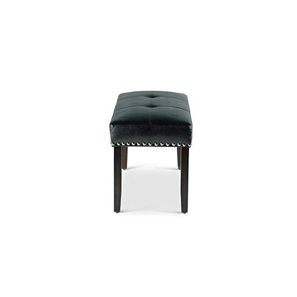 Westby Black PU Dining Bench w/. Picture 3