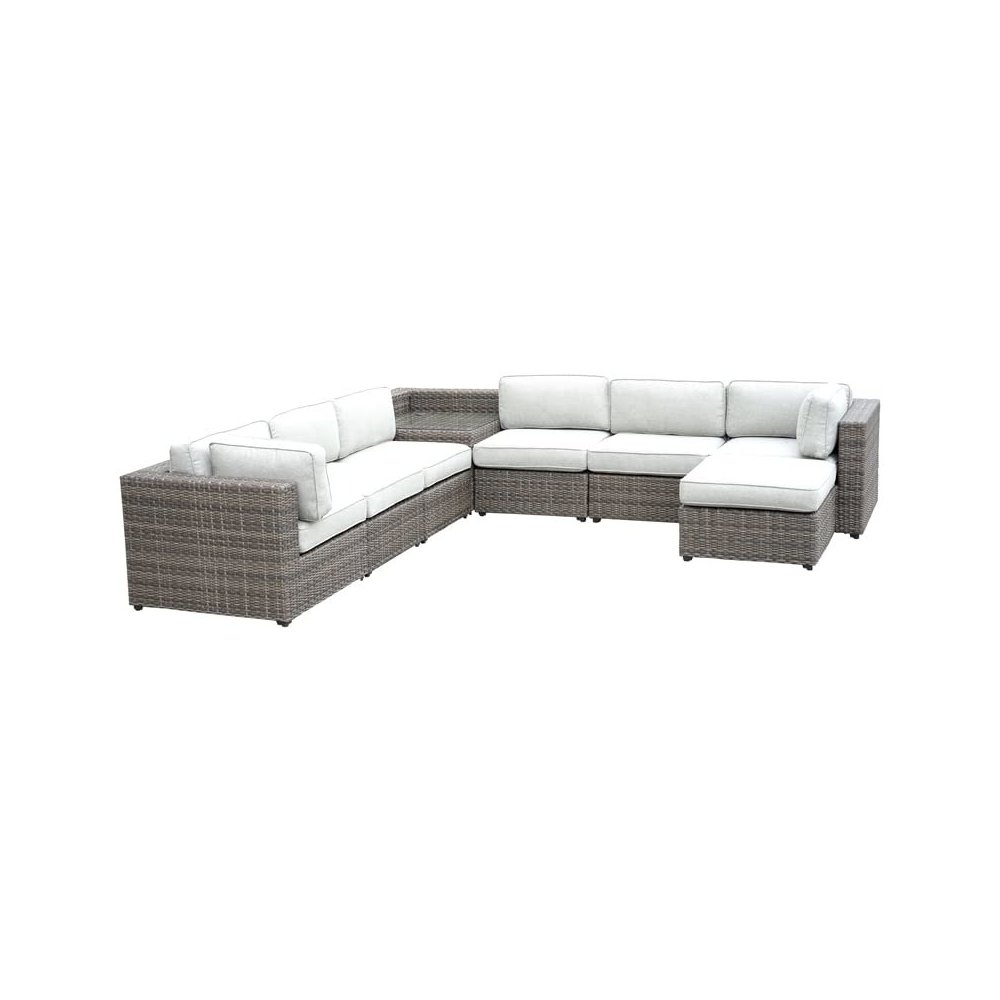 Tamyra 7PC Outdoor Sectional. Picture 3