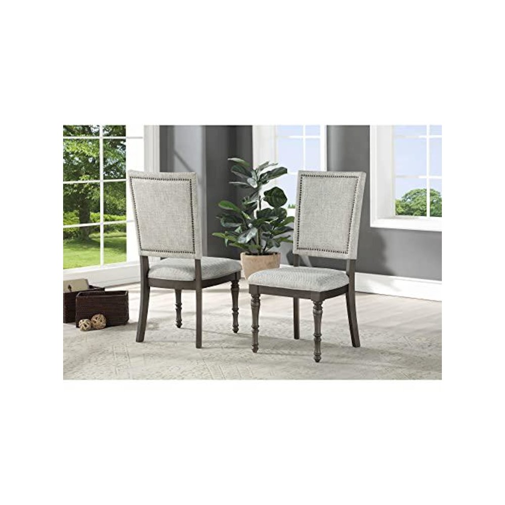 Linnett Upholstered Back Chair. Picture 1