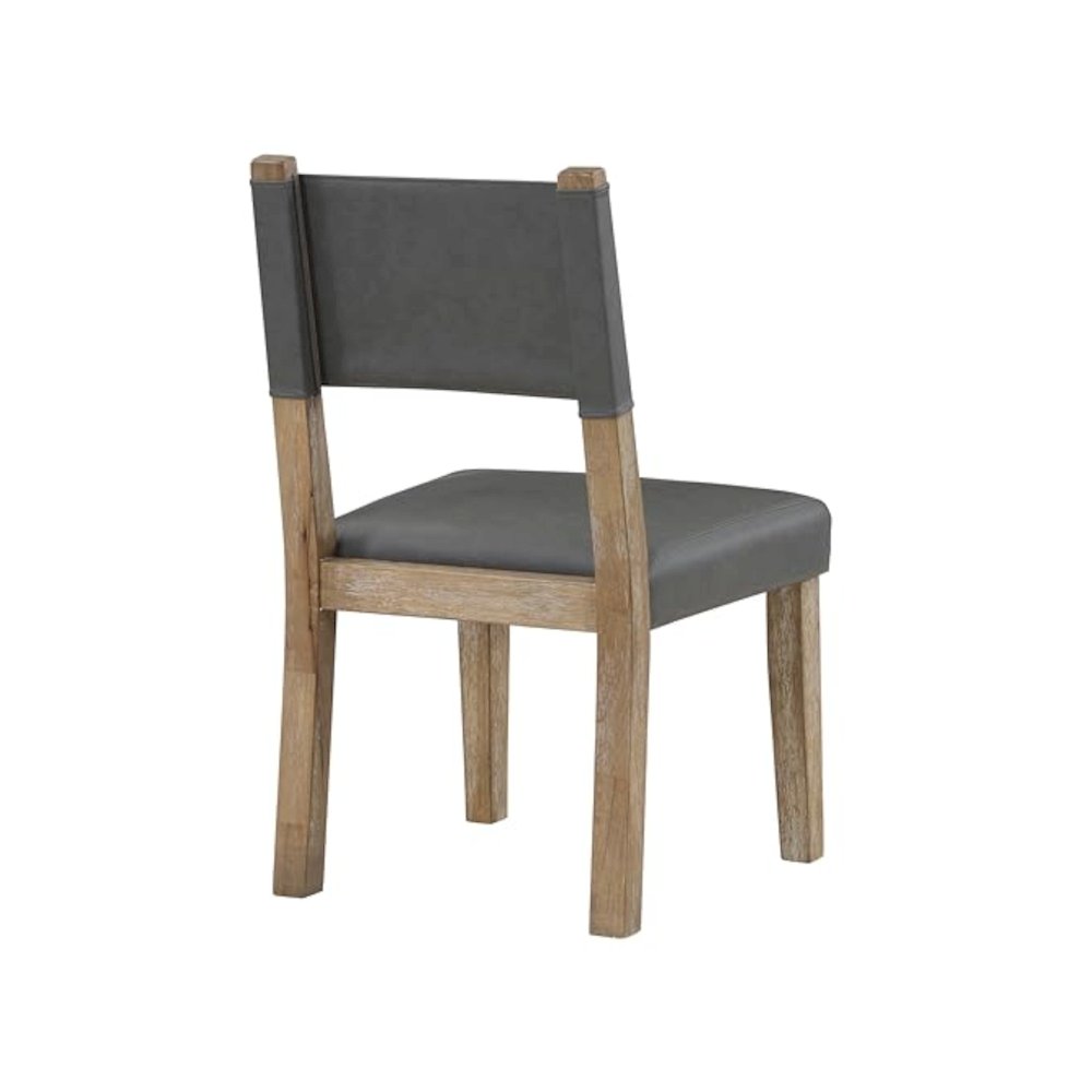 Aubrey Side Chair, Waxed Driftwood finish with. Picture 7