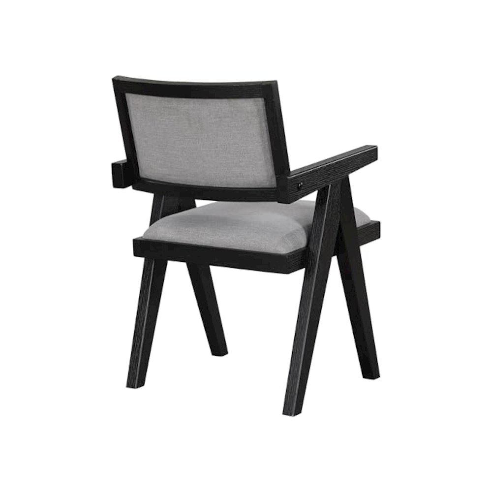 Magnolia Black Arm Chair. Picture 8
