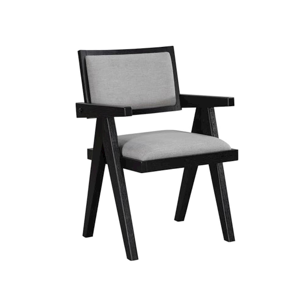 Magnolia Black Arm Chair. Picture 5