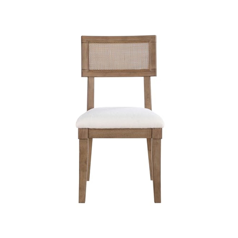 Colvin Brown Cane Side Chair. Picture 4