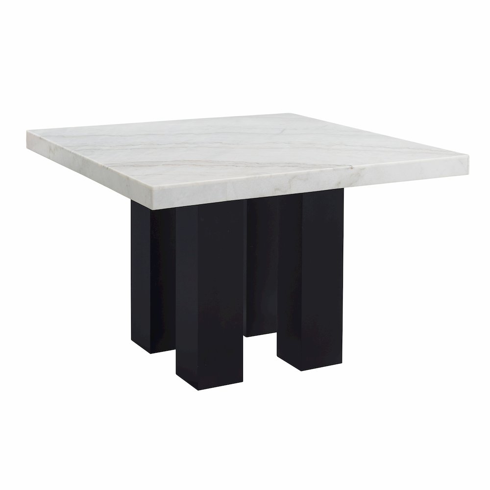 Camila 9PC Square Dining Set Blue Chair. Picture 1