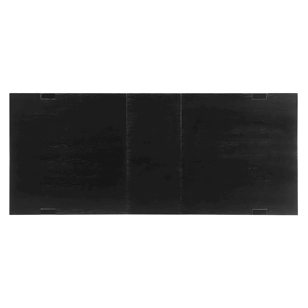 Yves Black Dining Table With 8 Grey Chairs. Picture 8