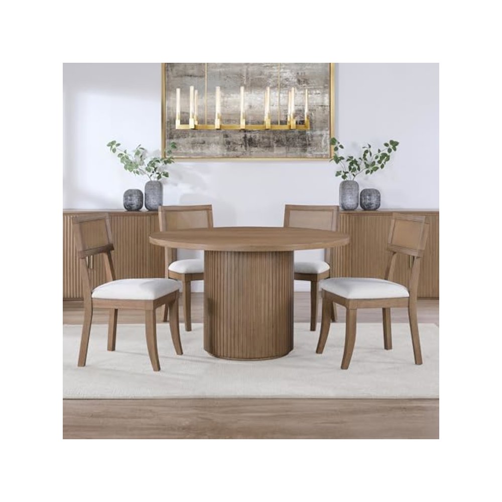 Colvin Brown Cane Side Chair. Picture 10