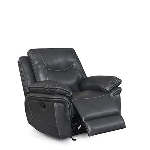 Isabella Recliner Chair Grey. Picture 1
