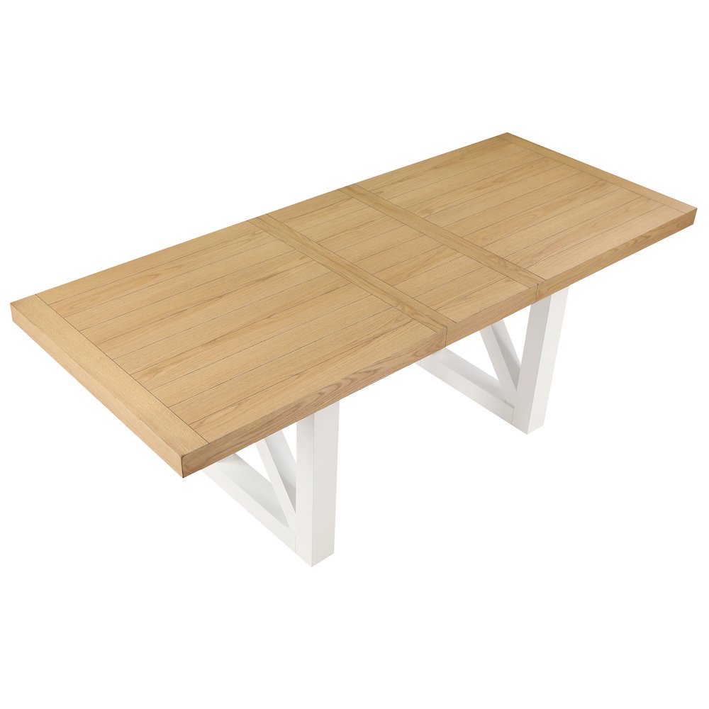 Magnolia 7pc Counter Table Black Base. Picture 10