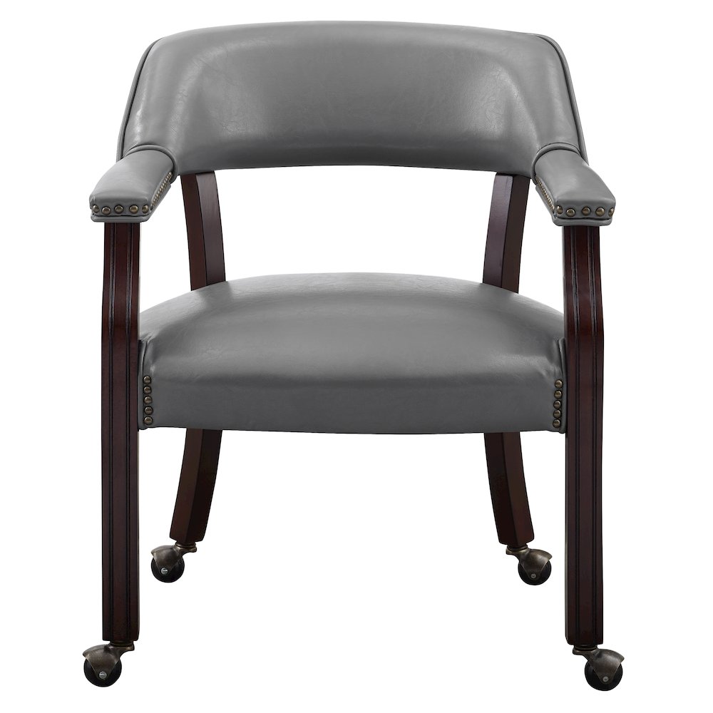 Tournament Arm Chair w/Casters. Picture 1