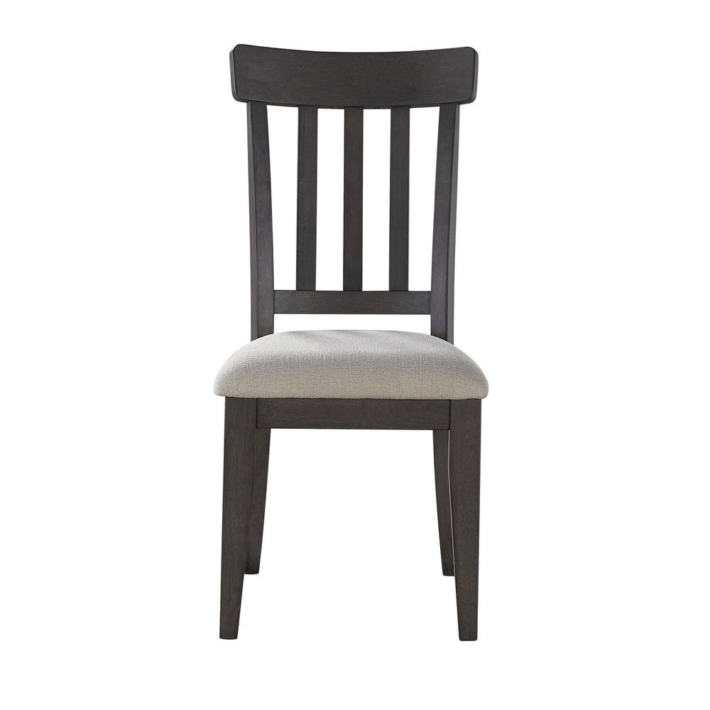 Elegant Dusky Cedar Set of 2 Dining Chairs Crafted from Rubberwood and Bentwood. Picture 2
