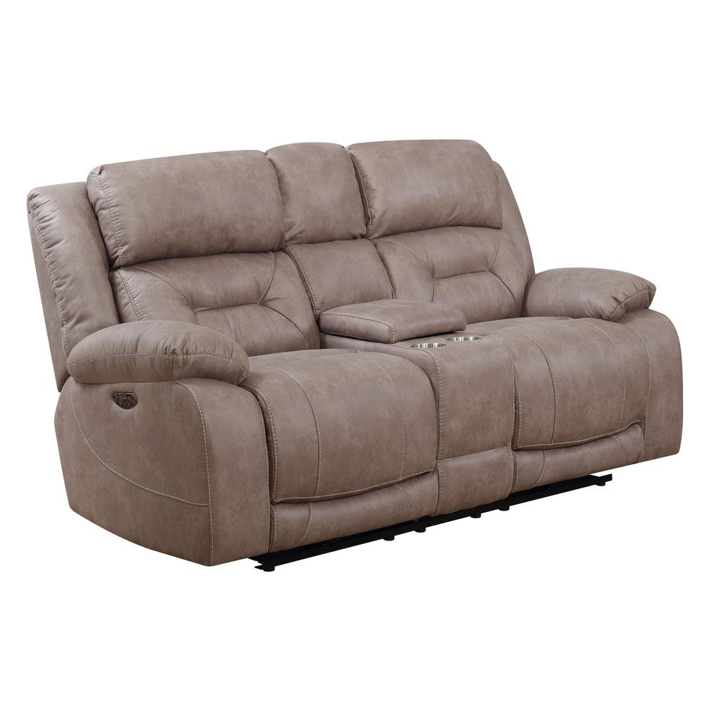 Aria Power Recliner Console - Desert Sand. Picture 2