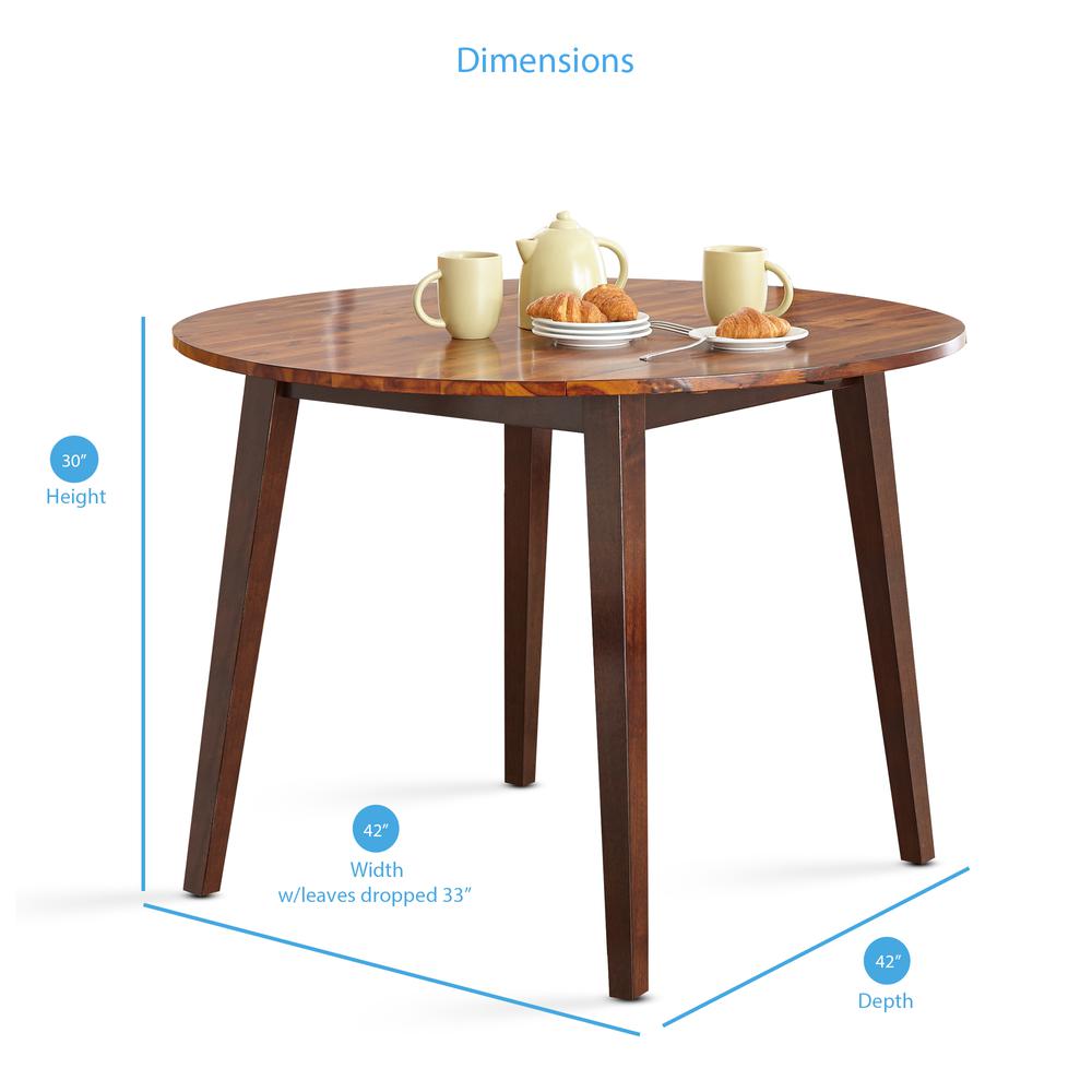 Abaco Double Drop-Leaf Table. Picture 2