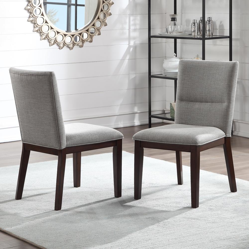 Amalie Side Chair, Brown. Picture 1