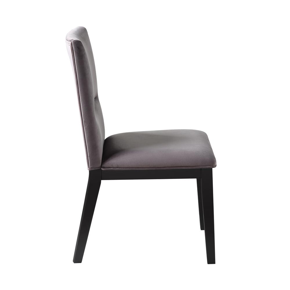 Amalie Side Chair, Grey. Picture 3