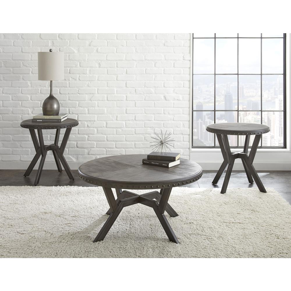 Alamo Round End Table. Picture 3