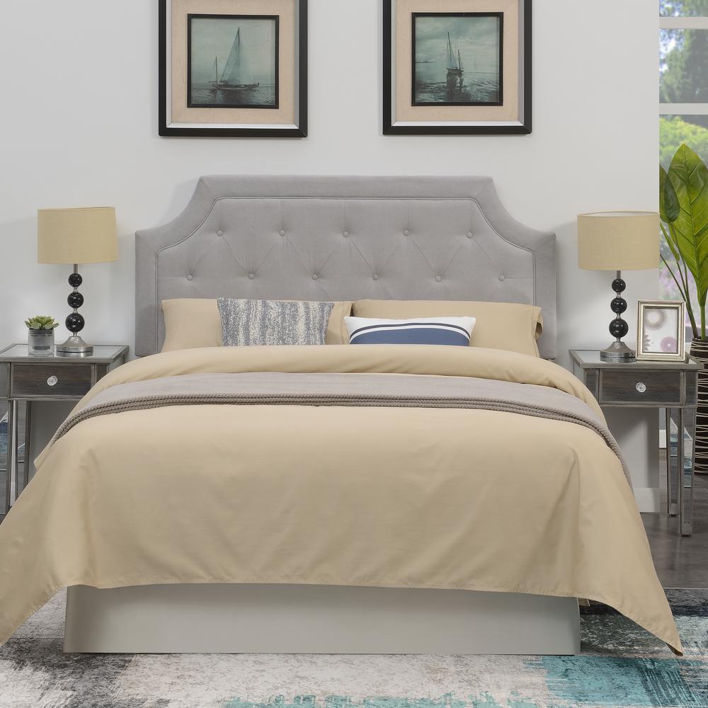Alta Full/Queen Headboard, Grey. Picture 14