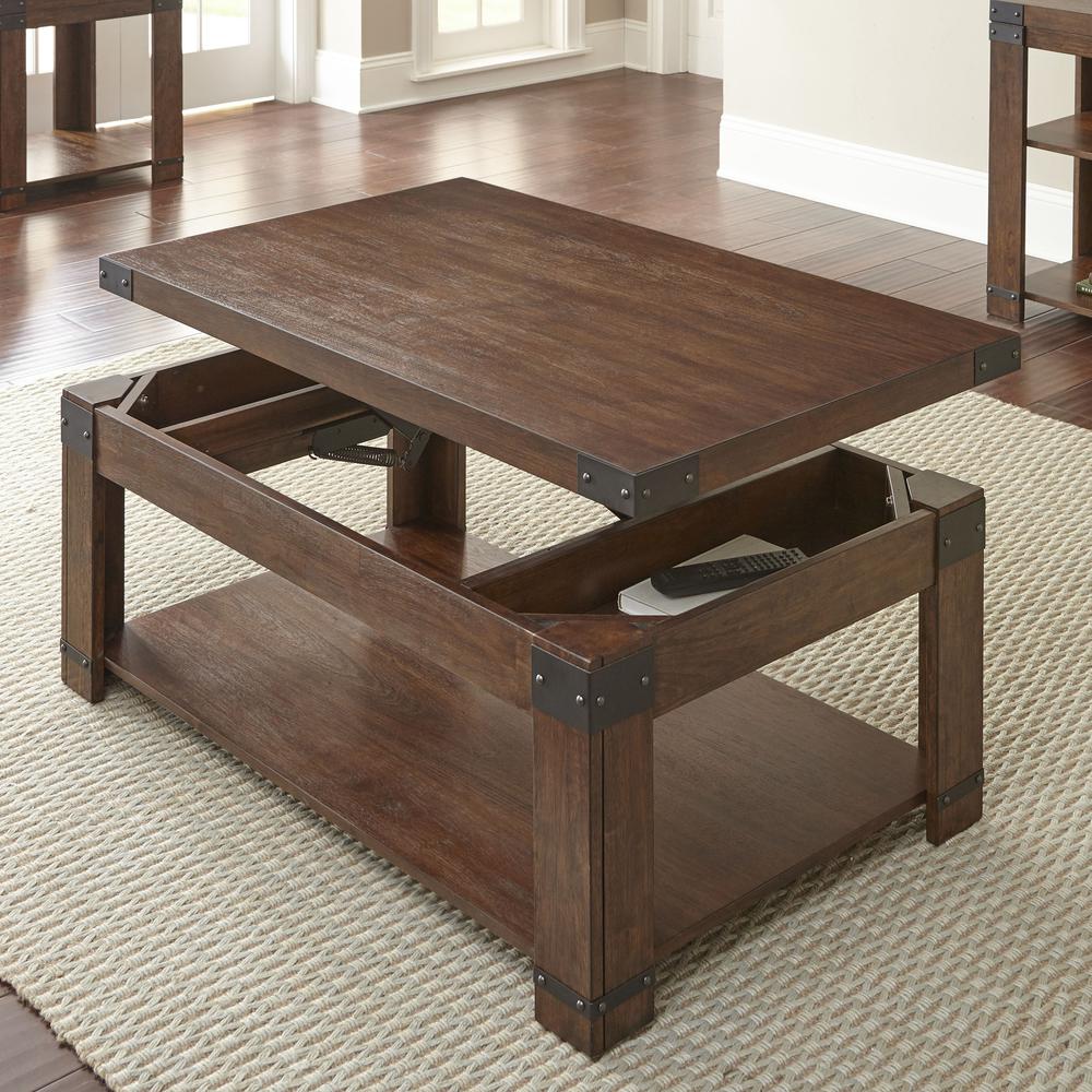 Arusha Lift Top Cocktail Table. Picture 2