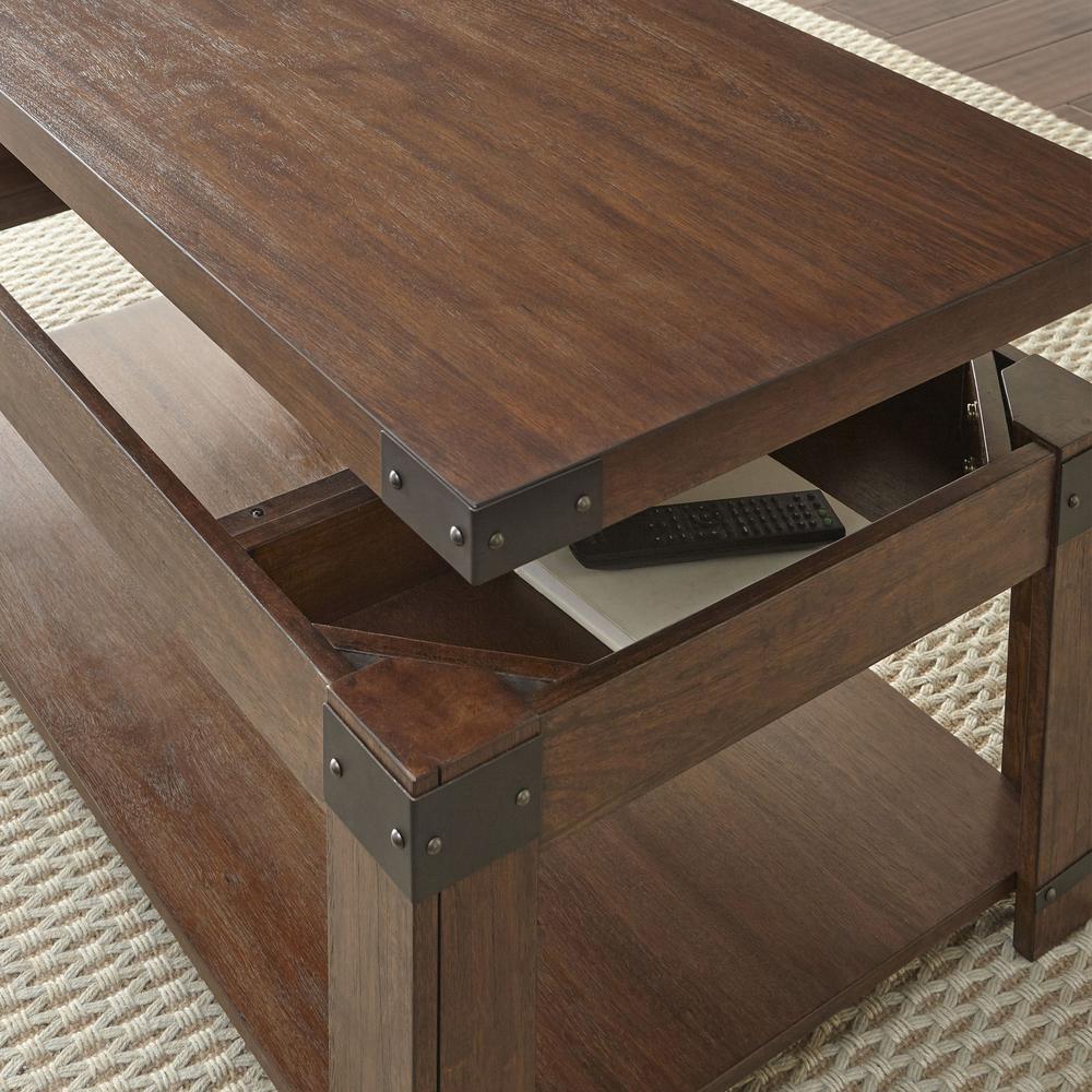 Arusha Lift Top Cocktail Table. Picture 3