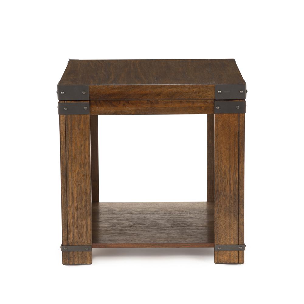 Arusha End Table - Medium Cherry Finish. Picture 3