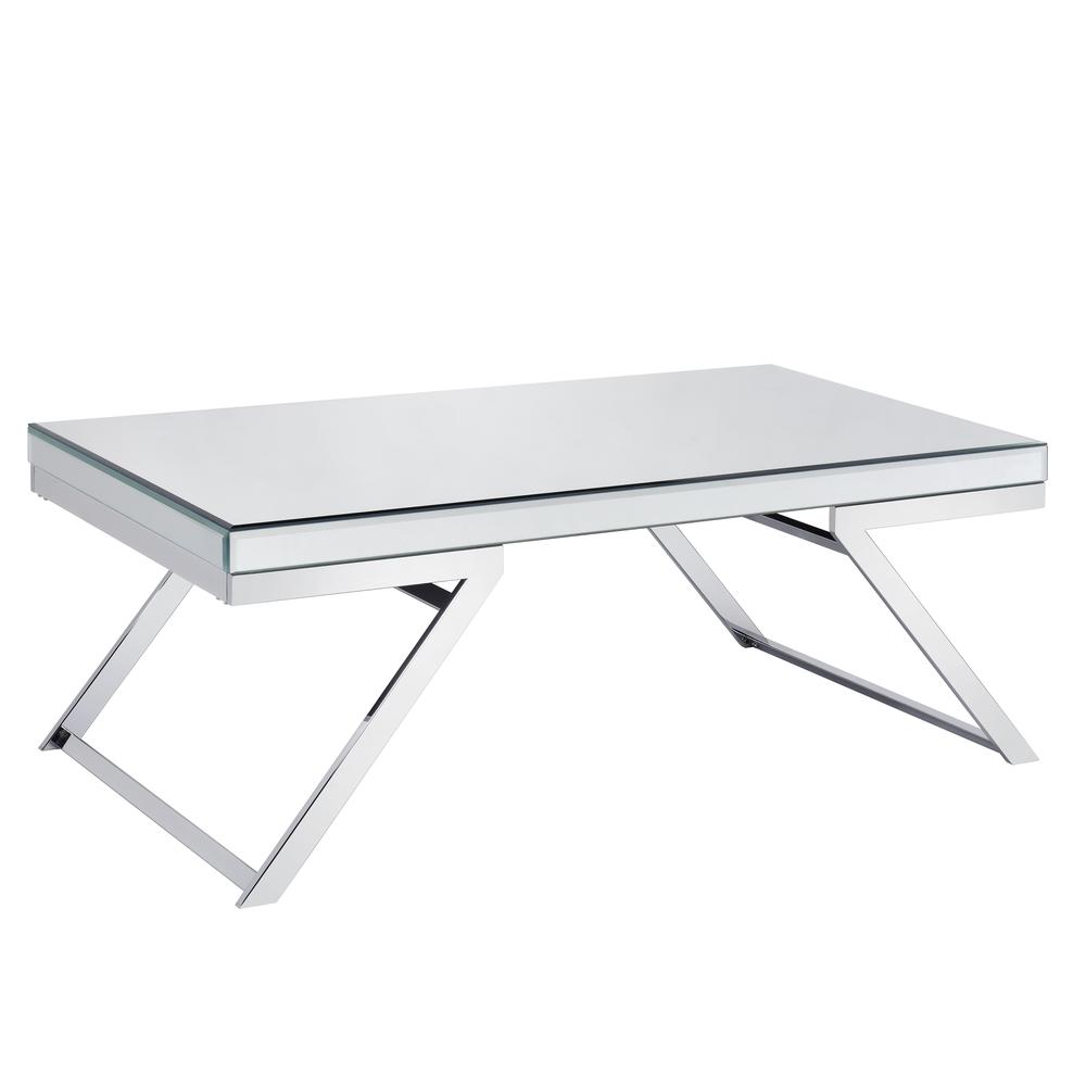Alfresco Mirrored Top Cocktail Table. Picture 1